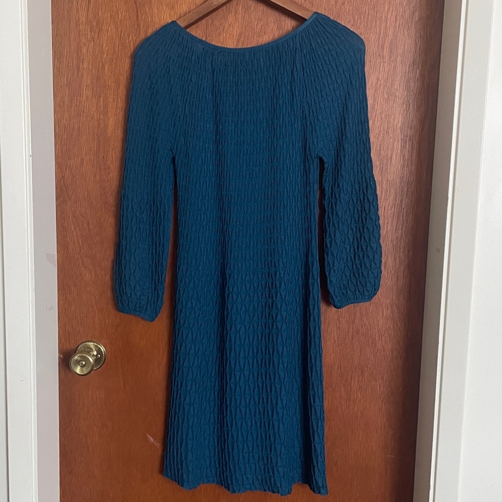Missoni Teal 3/4 Sleeve Dress - Picture 4 of 4